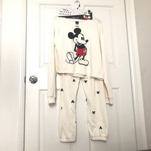 Disney Ladies Pajama Set Loungewear L